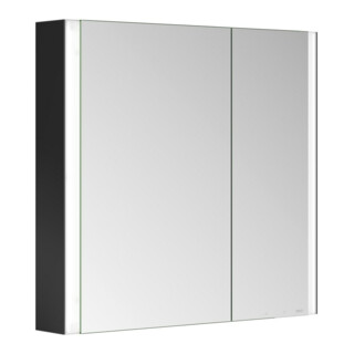 Keuco Spiegelschrank 2-türig Somaris 80x71x12,7cm, s m, WV, Hz, asym.