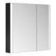 Keuco Spiegelschrank 2-türig Somaris 80x71x12,7cm, s m, WV, Hz, asym.-2