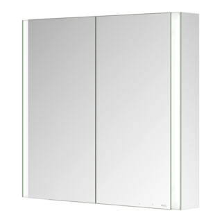 Keuco Spiegelschrank 2-türig Somaris 80x71x12,7cm, versp, Vorbau, Spiegel-Hz.