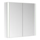 Keuco Spiegelschrank 2-türig Somaris 80x71x12,7cm, versp, Vorbau, Spiegel-Hz.-2