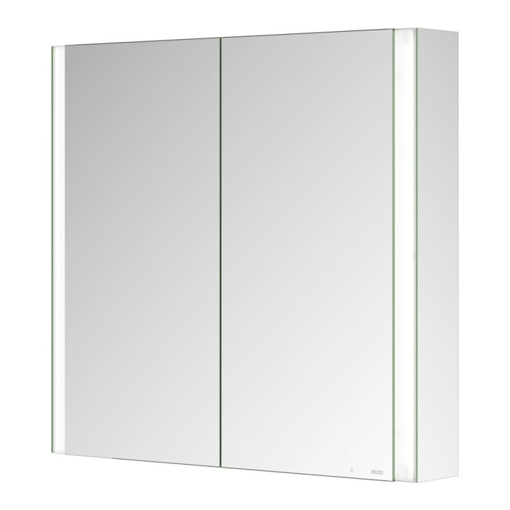 Keuco Spiegelschrank 2-türig Somaris 80x71x12,7cm, verspiegelt, Wandvorbau