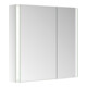 Keuco Spiegelschrank 2-türig Somaris 80x71x12,7cm, vsp, WV, Hz, asym.-2