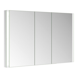 Keuco Spiegelschrank 3-türig Somaris 120x71x11,5cm, WE, Spiegel-Hz., versp