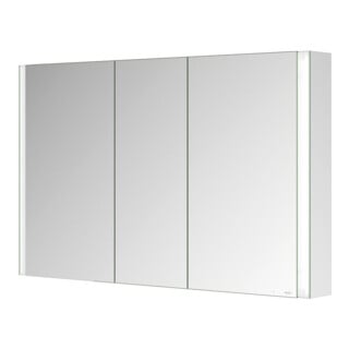 Keuco Spiegelschrank 3-türig Somaris 120x71x12,7cm, Wandvorbau, verspiegelt