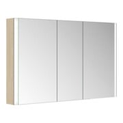 Keuco Spiegelschrank 3-türig Somaris 120x71x12,7cm, WV, Hz, Ei he Dek.-4