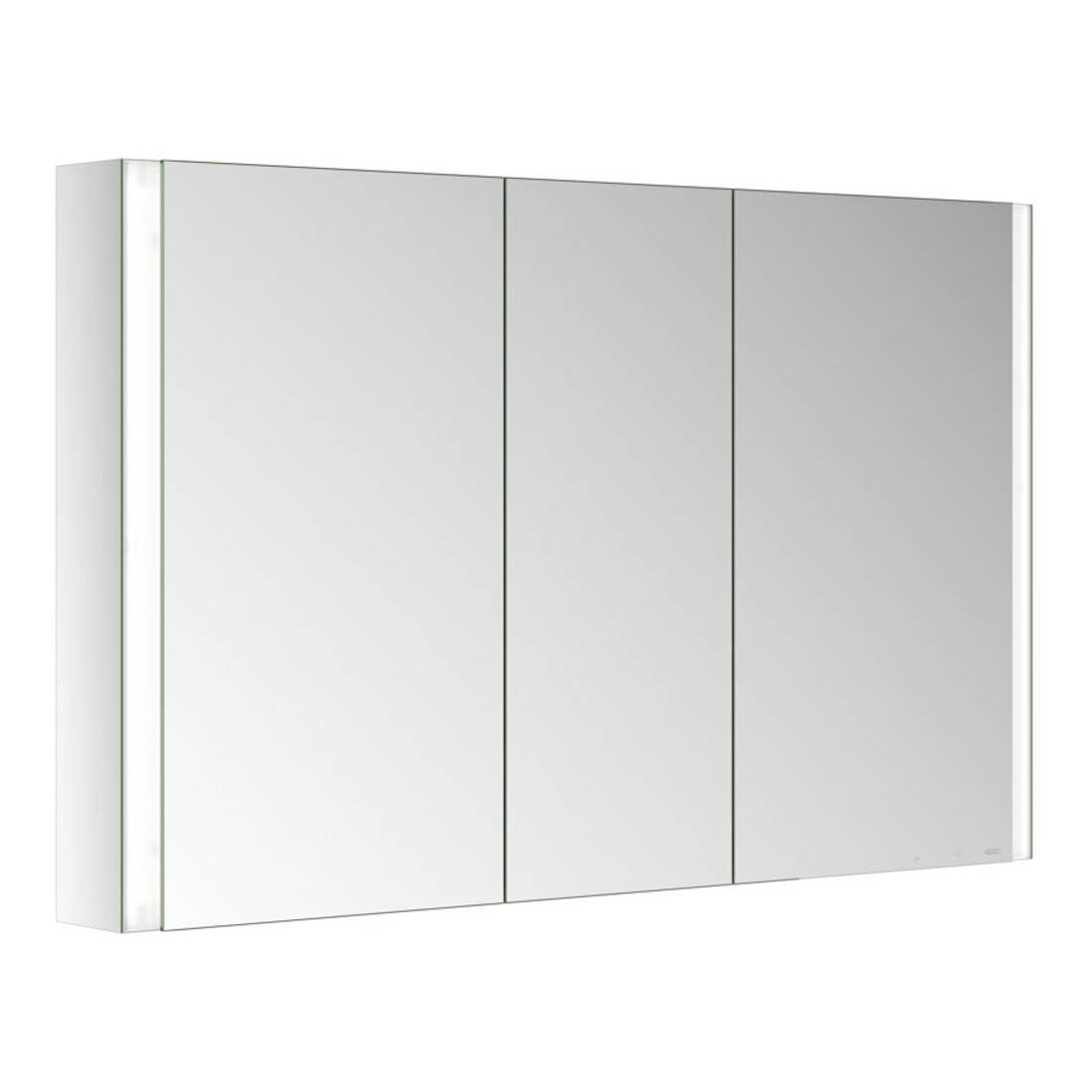 Keuco Spiegelschrank 3-türig Somaris 120x71x12,7cm, WV, Spiegel-Hz., versp