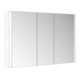 Keuco Spiegelschrank 3-türig Somaris 120x71x12,7cm, WV, Spiegel-Hz., we. ma-1