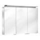 Keuco Spiegelschrank Royal Lumos 120x74x15cm, 2 L, 26 W, WV, 3trg, si-el-1