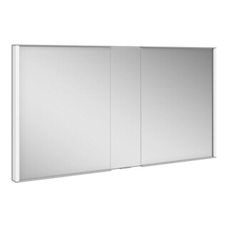 Keuco Spiegelschrank Royal Match 1300x700x160mm, argenté, encastré mural