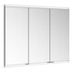 Keuco Spiegelschrank Royal Modular 2.0 1000x700x160mm, 1 SD, 1 Dpl-LS, WE, 3 T-1