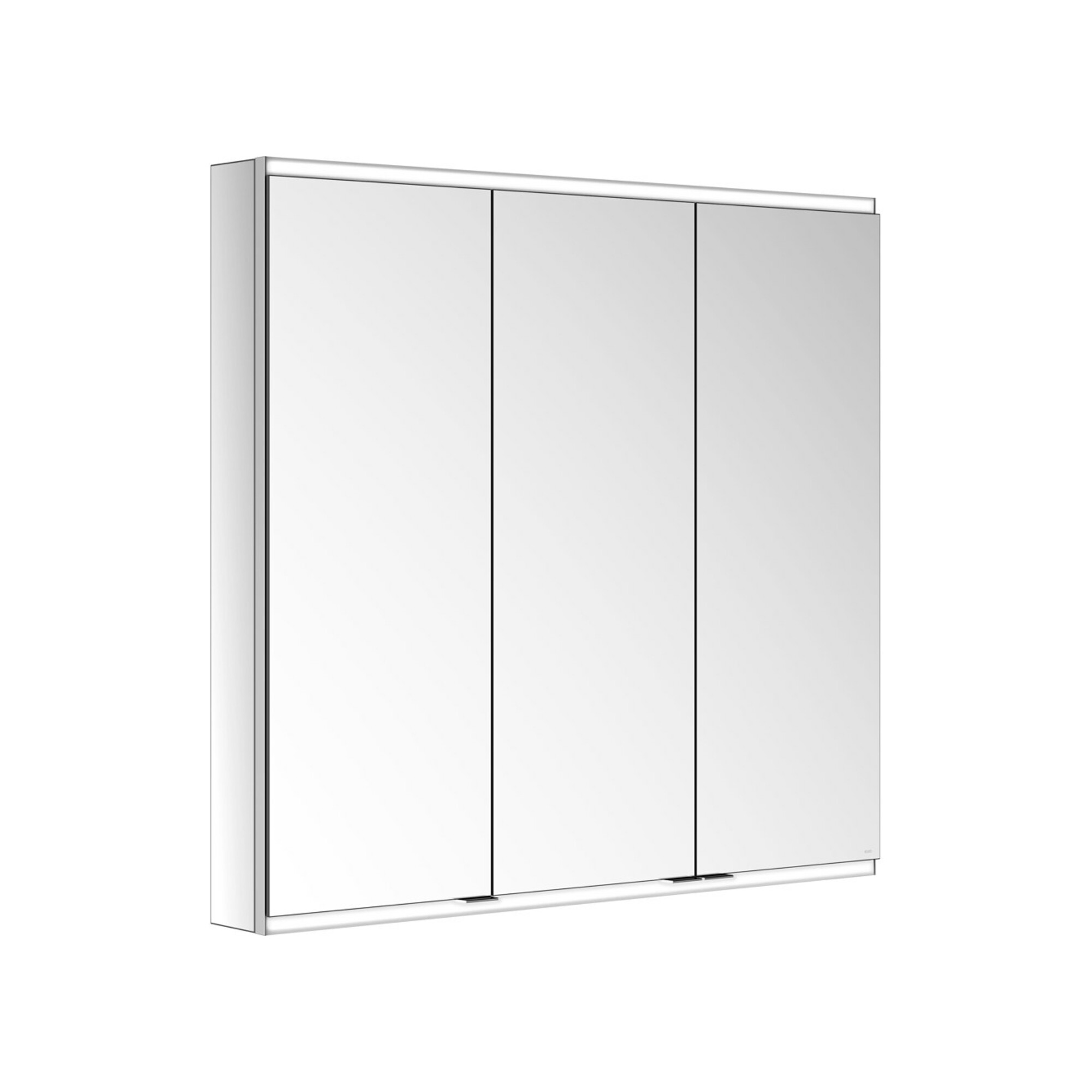 Keuco Spiegelschrank Royal Modular 2.0 1000x900x120mm, o SD, Vorbau, 3-trg.
