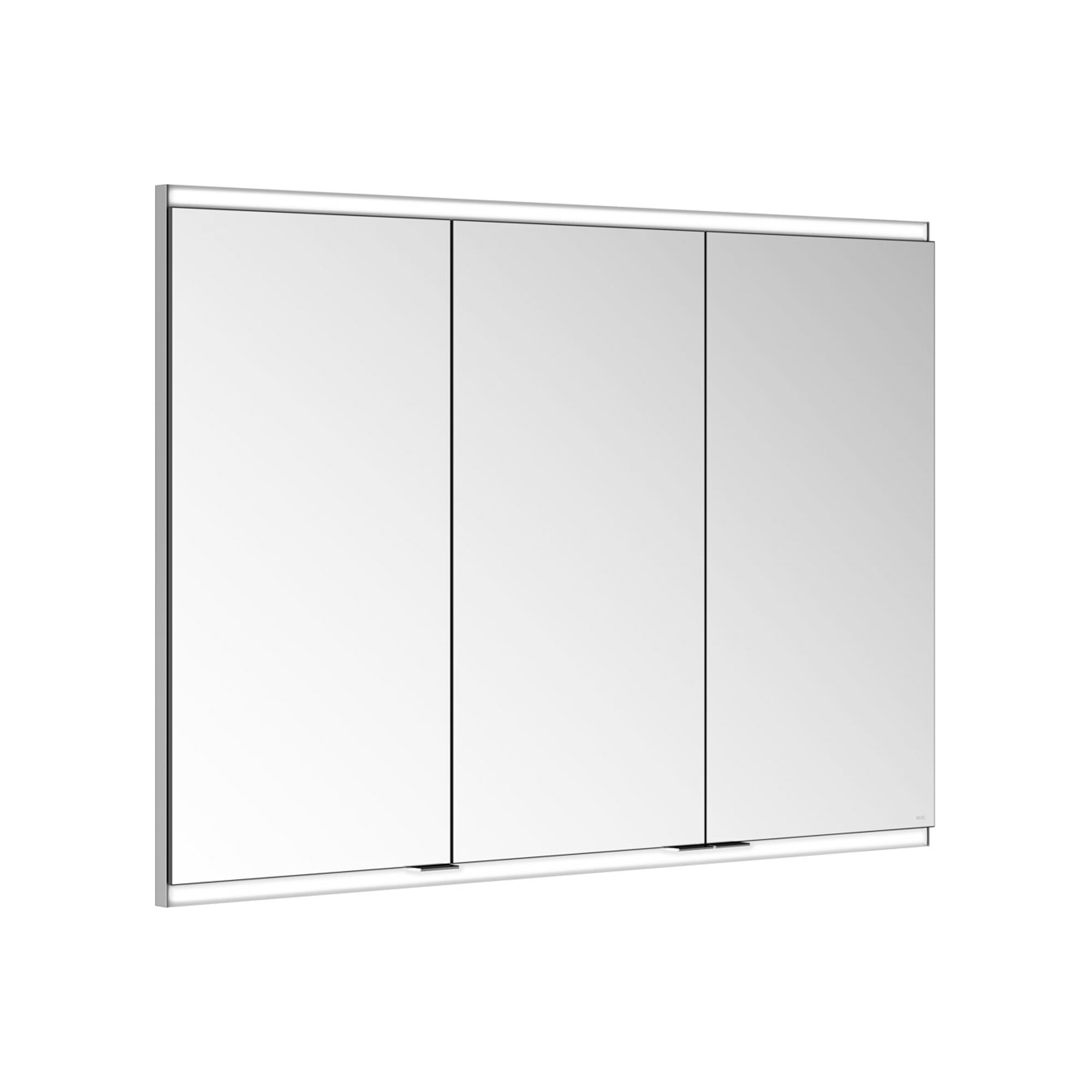 Keuco Spiegelschrank Royal Modular 2.0 1050x700x120mm, o. Steckd., WE, 3-türig