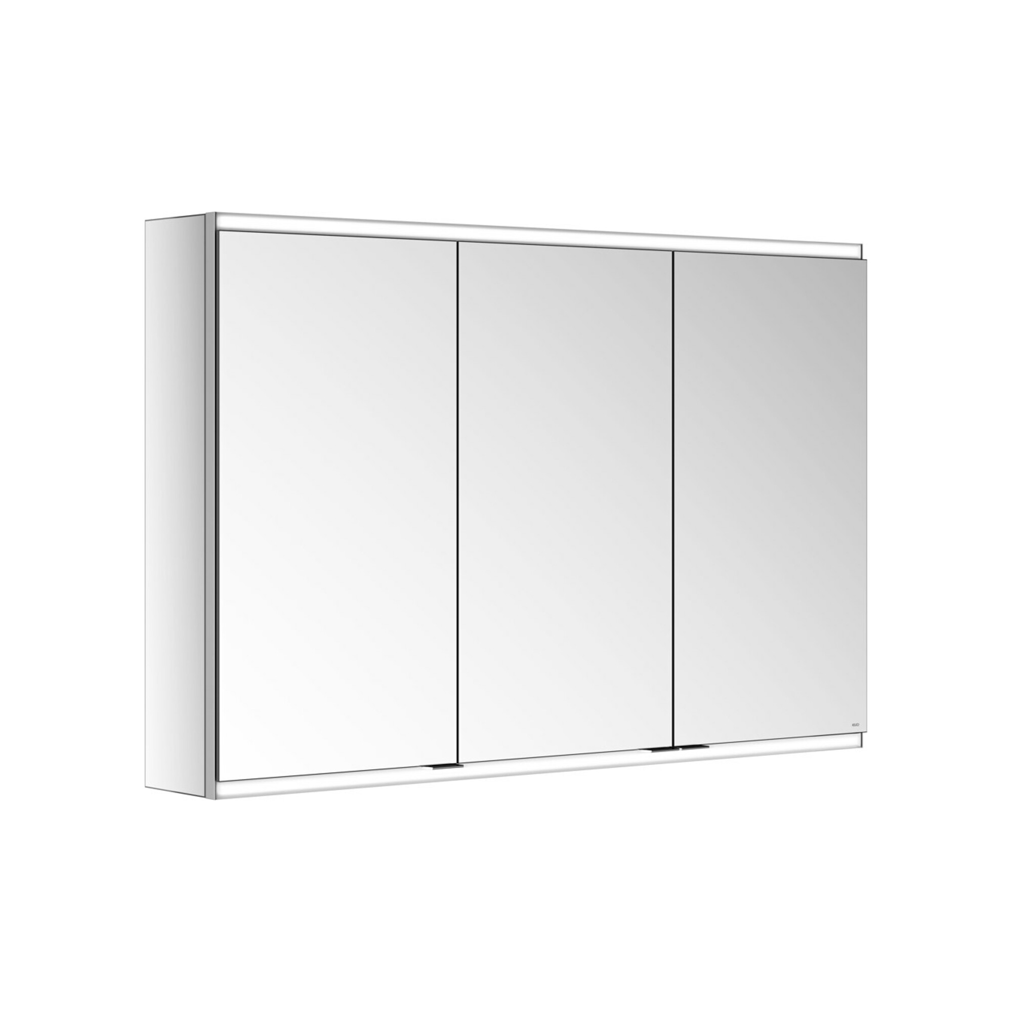 Keuco Spiegelschrank Royal Modular 2.0 1100x700x160mm, o SD, WV, 3 Tür., bel.