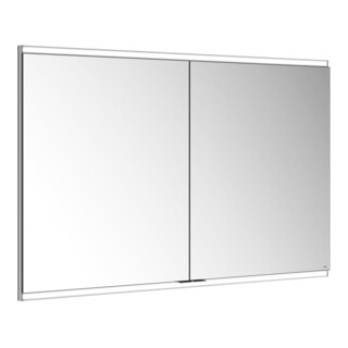 Keuco Spiegelschrank Royal Modular 2.0 1200x700x120mm, 2 SD, BL, 2 portes, éclairé