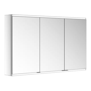 Keuco Spiegelschrank Royal Modular 2.0 1200x700x160mm, 2 SD, WV, 3 Tür., bel.