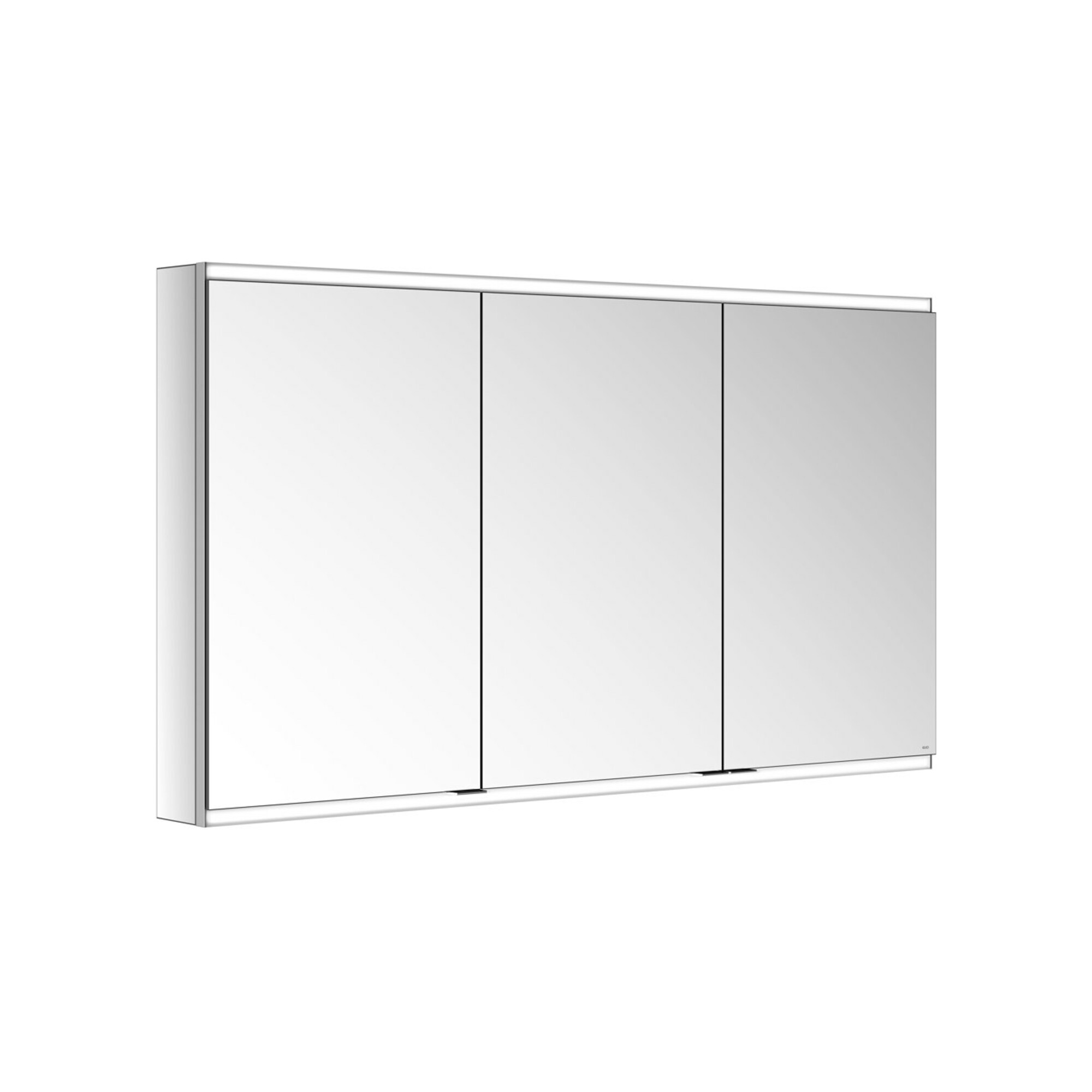 Keuco Spiegelschrank Royal Modular 2.0 1300x700x120mm, 1 SD, 1 Dpl-LS, WV, 3 T
