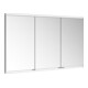 Keuco Spiegelschrank Royal Modular 2.0 1300x700x160mm, 2 SD, BL, 3 portes, éclairé-1