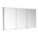 Keuco Spiegelschrank Royal Modular 2.0 1400x700x120mm, 2 SD, WV, 3 portes, éclairé-1