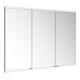 Keuco Spiegelschrank Royal Modular 2.0 1400x900x120mm, 1 porte, 1 tiroir-LS, blanc, 3 étagères-1