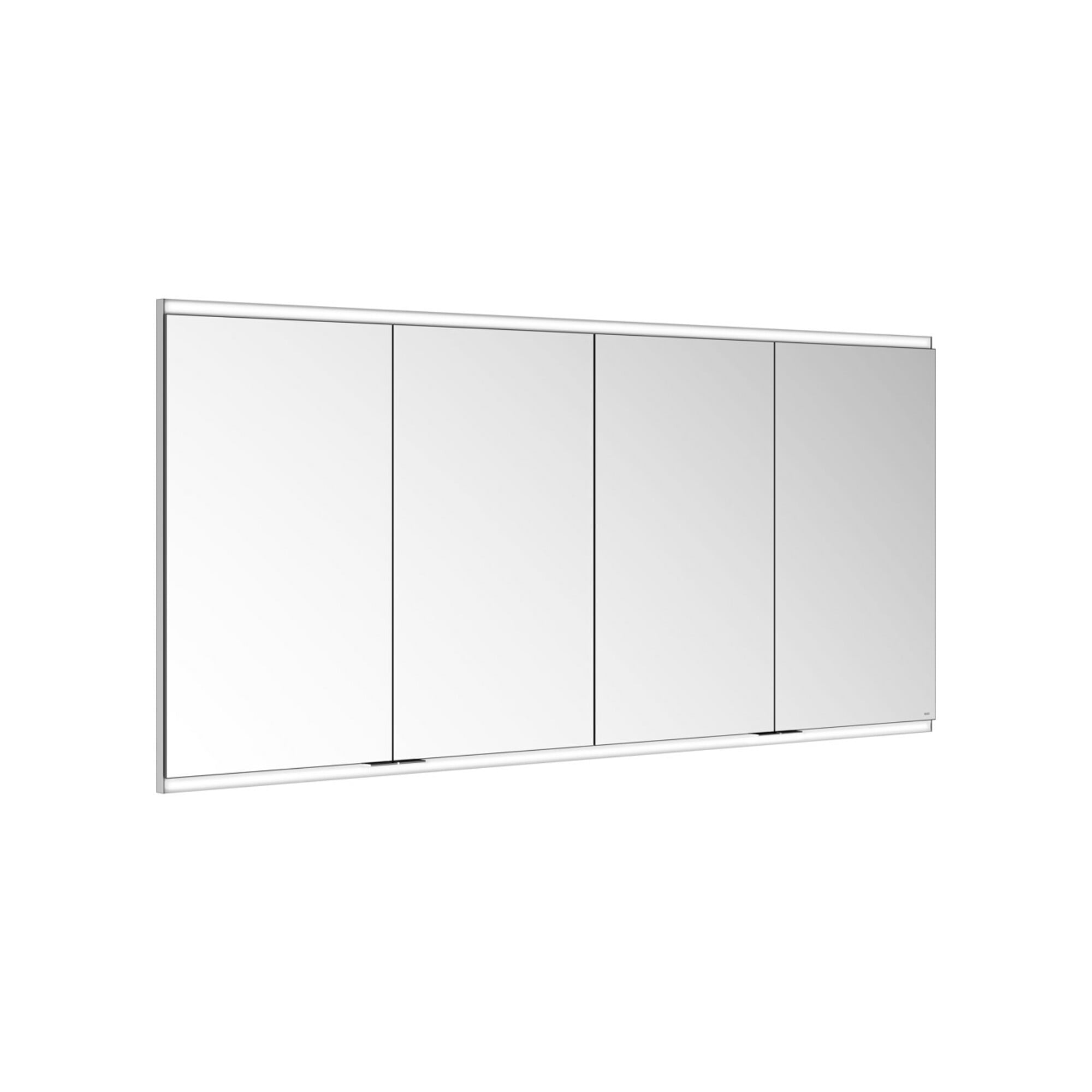 Keuco Spiegelschrank Royal Modular 2.0 1600x700x160mm, 4 SD, WE, 4 Tür., bel.