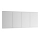 Keuco Spiegelschrank Royal Modular 2.0 1700x900x160mm, 2 SD, 2 Dpl-LS, BL, 4t-1