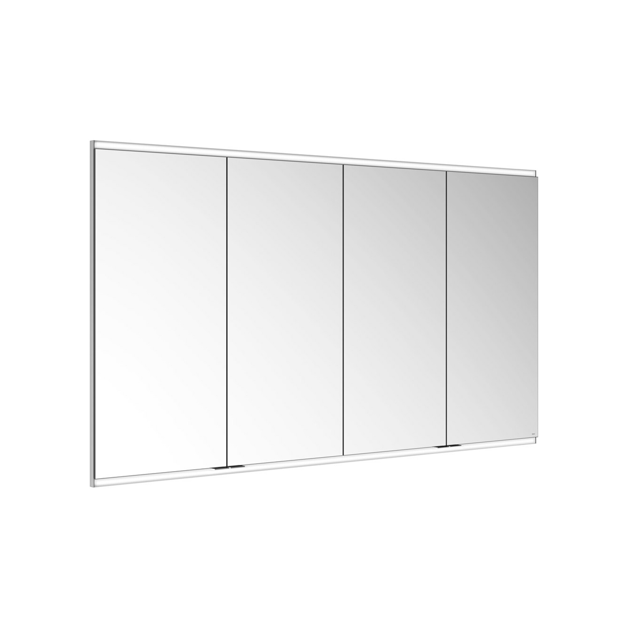 Keuco Spiegelschrank Royal Modular 2.0 1700x900x160mm, o. Steckd., WE, 4-türig