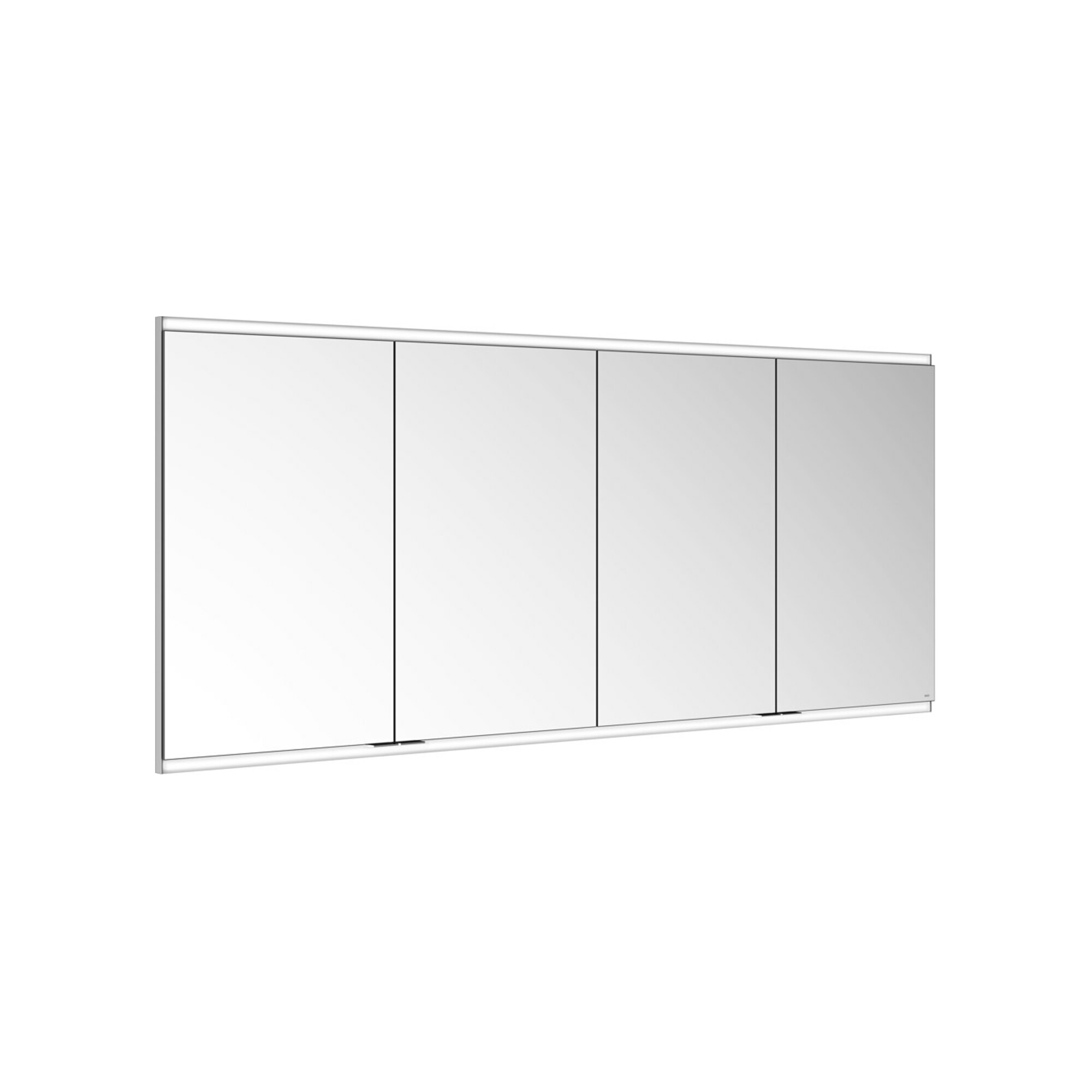 Keuco Spiegelschrank Royal Modular 2.0 1750x700x160mm, 4 SD, WE, 4 Tür., bel.
