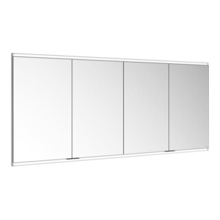 Keuco Spiegelschrank Royal Modular 2.0 1800x700x120mm, 4 SD, BL, 4 portes, éclairé
