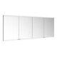Keuco Spiegelschrank Royal Modular 2.0 2000x700x160mm, o. Steckd., WE, 4-türig-1