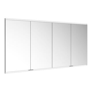 Keuco Spiegelschrank Royal Modular 2.0 2000x900x120mm, sans prise, blanc, 4 portes, éclairé