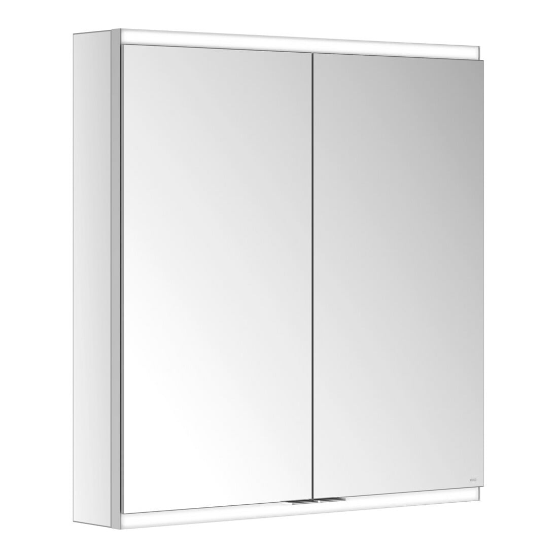 Keuco Spiegelschrank Royal Modular 2.0 700x700x120mm, 1 SD, 1 Dpl-LS, WV, 2 T