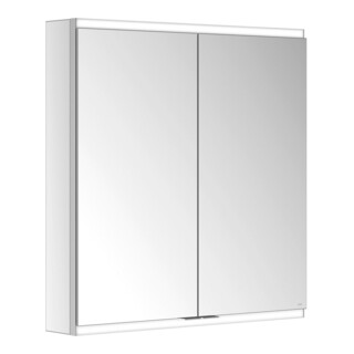 Keuco Spiegelschrank Royal Modular 2.0 700x700x120mm, o Steckd., Vorbau, 2-trg.