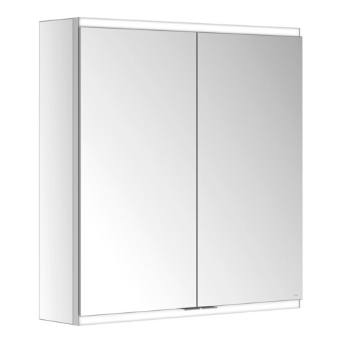 Keuco Spiegelschrank Royal Modular 2.0 700x700x160mm, o SD, WV, 2 Tür., bel.