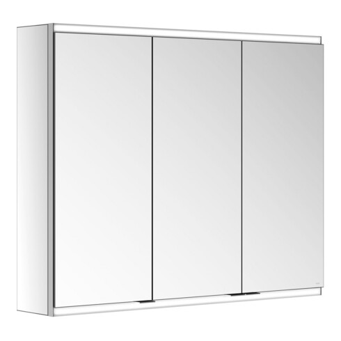 Keuco Spiegelschrank Royal Modular 2.0 900x700x160mm, 1 SD, 1 Dpl-LS, WV, 3 T