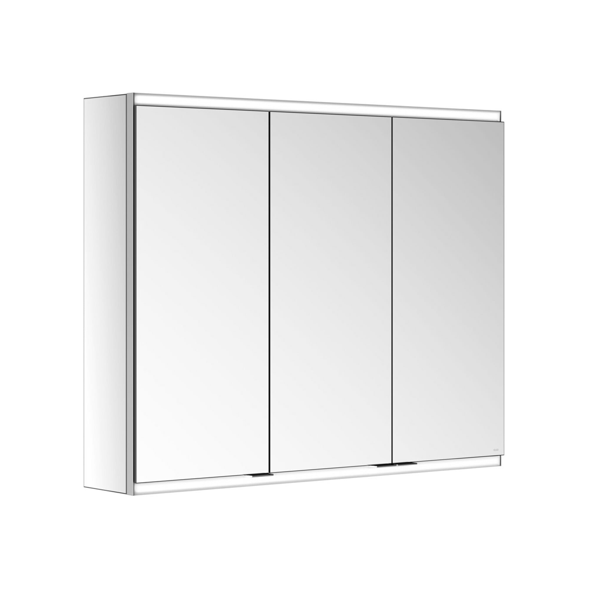 Keuco Spiegelschrank Royal Modular 2.0 900x700x160mm, o SD, WV, 3 Tür., bel.