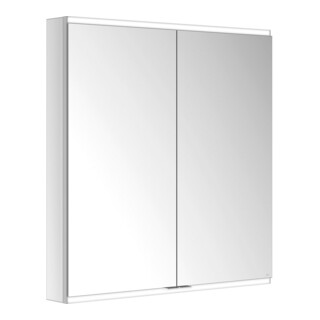 Keuco Spiegelschrank Royal Modular 2.0 900x900x120mm, o SD, WV, 2 portes, éclairé