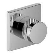 Keuco Support de douche mural IXMO avec rosace carrée, utilisable à droite ou à gauche, vc