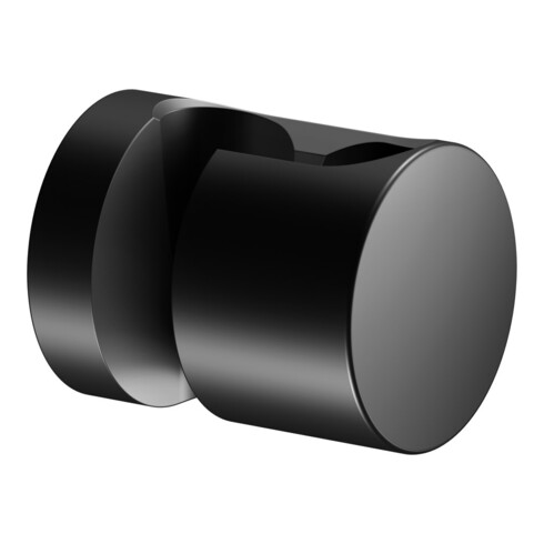Keuco Support de douche mural IXMO noir mat, 2 positions (90° vertical/60° avant)
