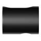 Keuco Support de douche mural IXMO noir mat, 2 positions (90° vertical/60° avant)
