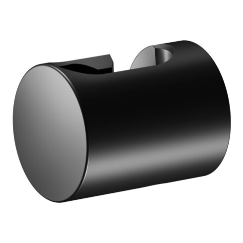Keuco Support de douche mural IXMO noir mat, 2 positions (90° vertical/60° avant)