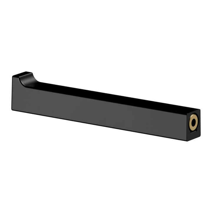 Keuco Support de rouleau de papier de rechange Edition 11 noir mat, pour largeur 100/120 mm