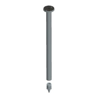 Keuco Suspension de plafond Plan Set, chromé, 800 mm