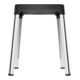 Keuco Tabouret AXESS Assise 338 mm, chromé/noir-4