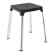 Keuco Tabouret AXESS Assise 338 mm, chromé/noir-5