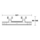 Keuco Thermostat-Brausemischer Plan blue AP, Aluminium-finish-4