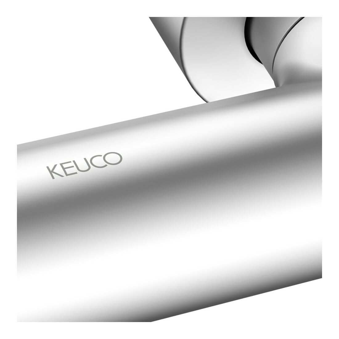 Keuco Thermostat-Brausemischer Plan blue AP, Aluminium-finish