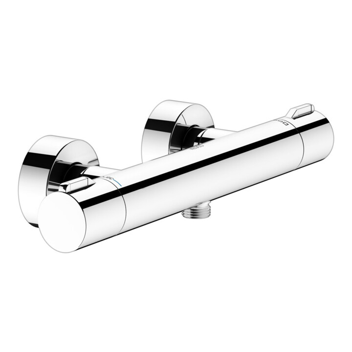 Keuco Thermostat-mélangeur de douche Plan blue AP, chromé