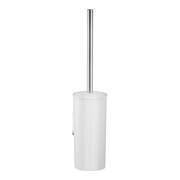 Keuco Ensemble brosse WC Moll 12764 vc./bl., modèle encastré, avec insert plastique opaque