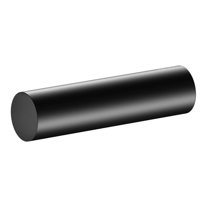 Keuco Toilettenpapier-Ersatzrollenhalter REVA schwarz matt, für Rollenbreite 100/120mm