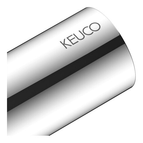 Keuco Toilettenpapier-Ersatzrollenhalter REVA verchromt, für Rollenbreite 100/120mm
